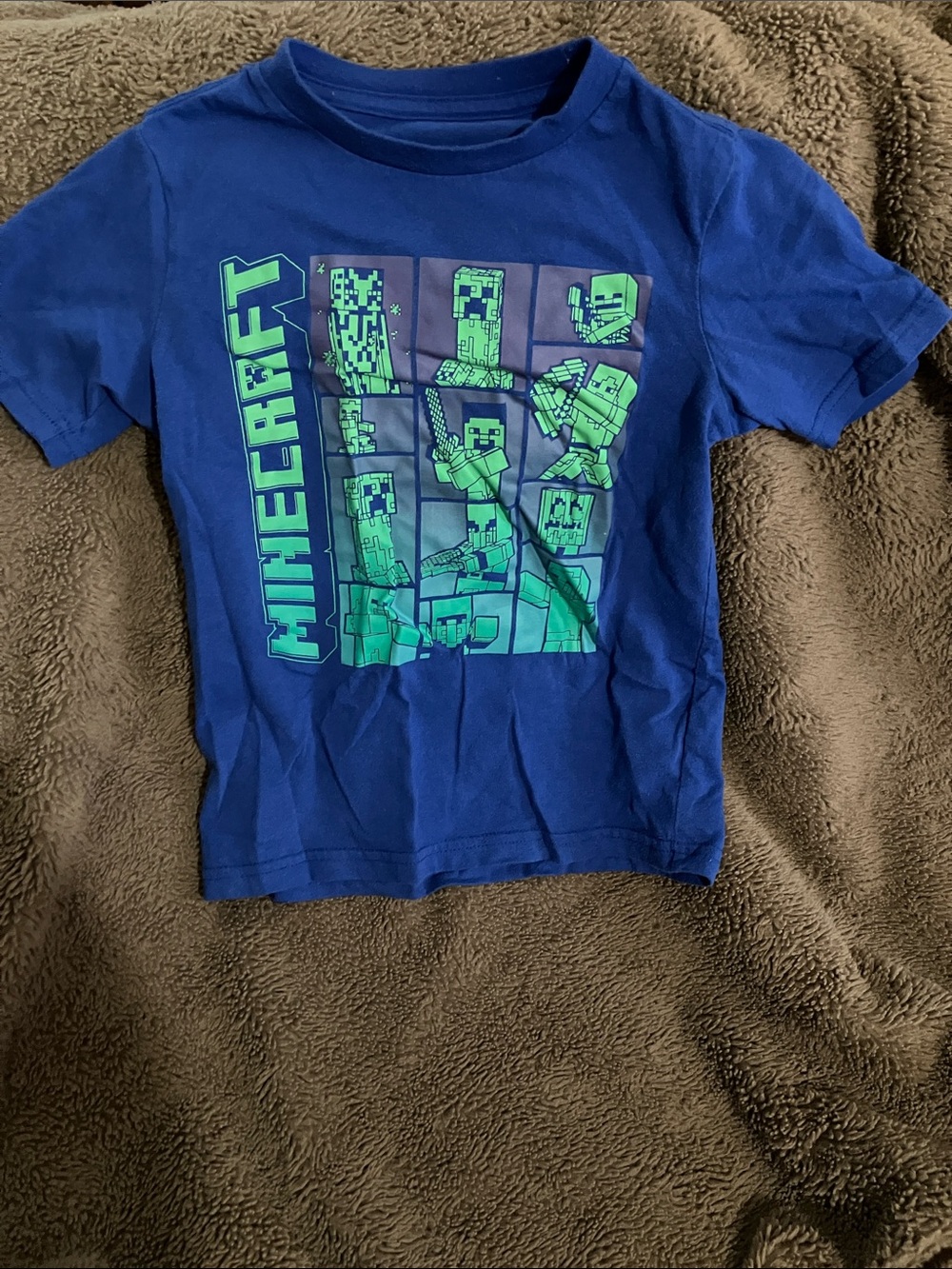 Boys' Short Sleeve Graphic Tee in Royal Blue